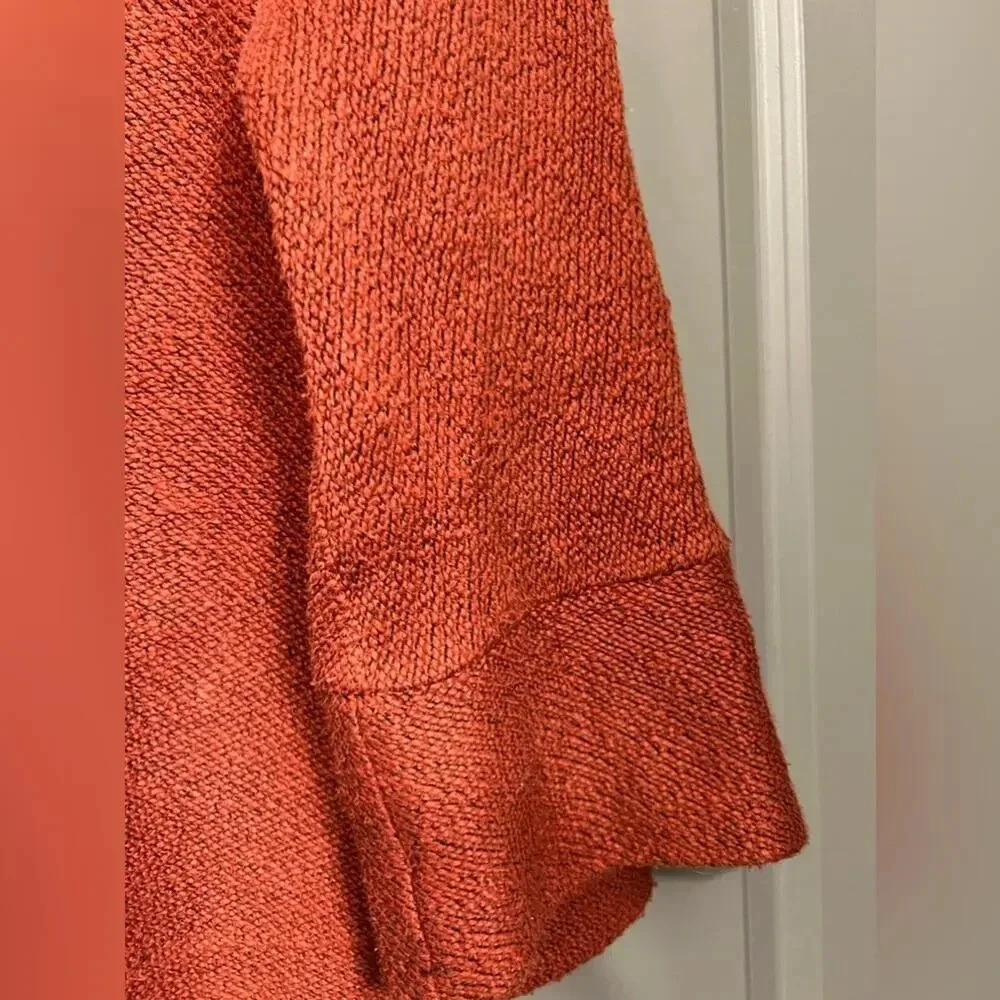 Soft Surroundings Marled Knit Woven Sweater - Picture 5 of 10